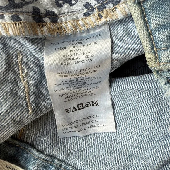 We the Free | Sheer Luck Wide-Leg Jeans | 28 | Bright Eyes - Picture 7 of 8